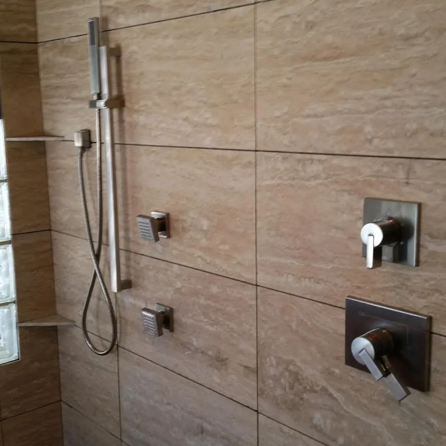 Shower fixture installation for Frozen Pipe Repair in East Hampton